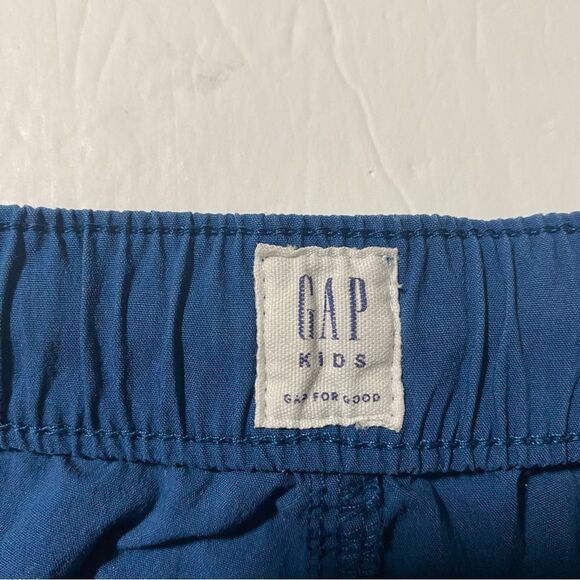 Gap kids Boy's Tech Cargo Short navy blue cotton nylon blend stretch 6-7 - Picture 3 of 7